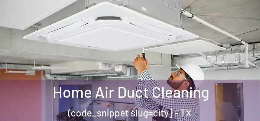  Home Air Duct Cleaning (code_snippet slug=city] - TX